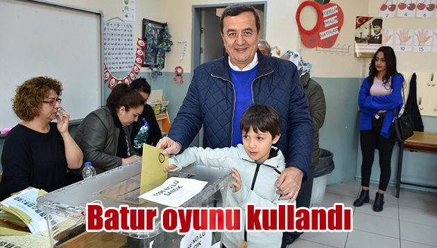 Batur oyunu kullandı