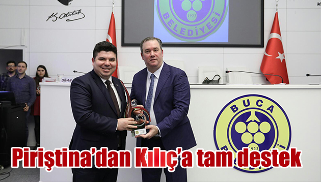 Piriştina’dan Kılıç’a tam destek
