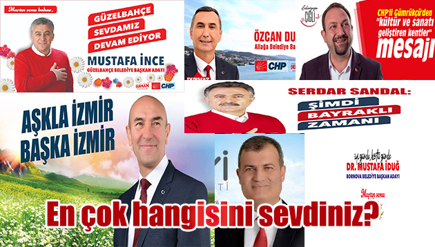 En ilginç seçim vaatleri ve gülümseten sloganlar…