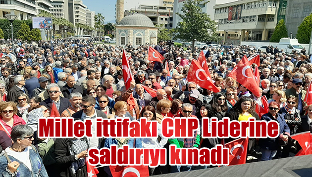 İzmir’de Kılıçdaroğlu’na yapılan saldırı kınandı