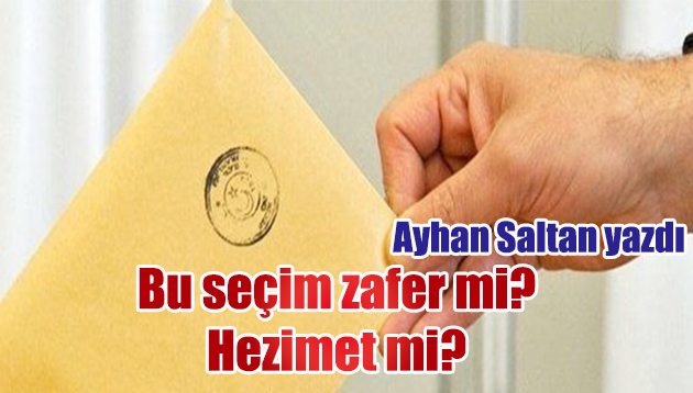 KAYBEDENLER LİSTESİ VE BU SEÇİM ZAFER Mİ HEZİMET Mİ?