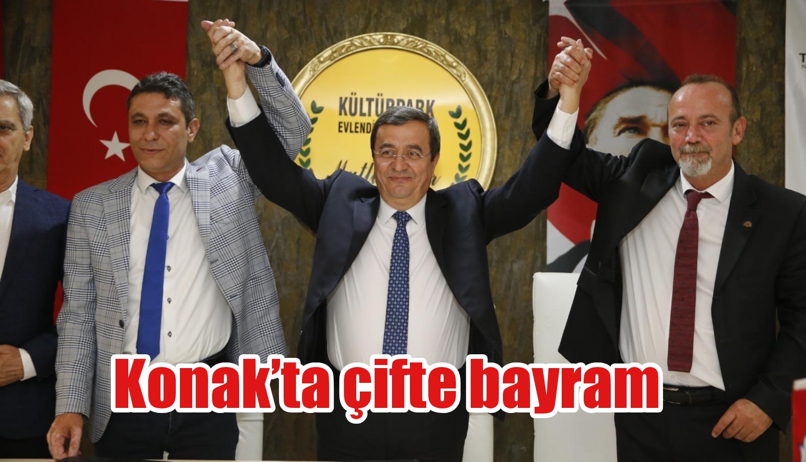 Konak’ta çifte bayram