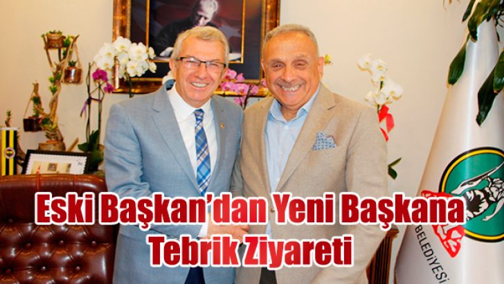 Eski Başkan’dan Yeni Başkana Tebrik Ziyareti