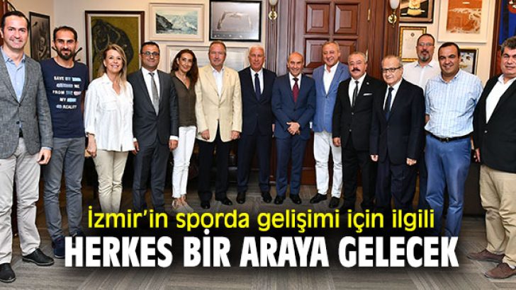 Başkan Soyer’e İZVAK’tan ziyaret
