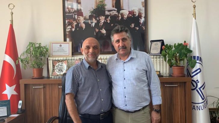 BAŞKAN SANDAL’DAN BAYRAKLI MÜFTÜSÜNE ZİYARET