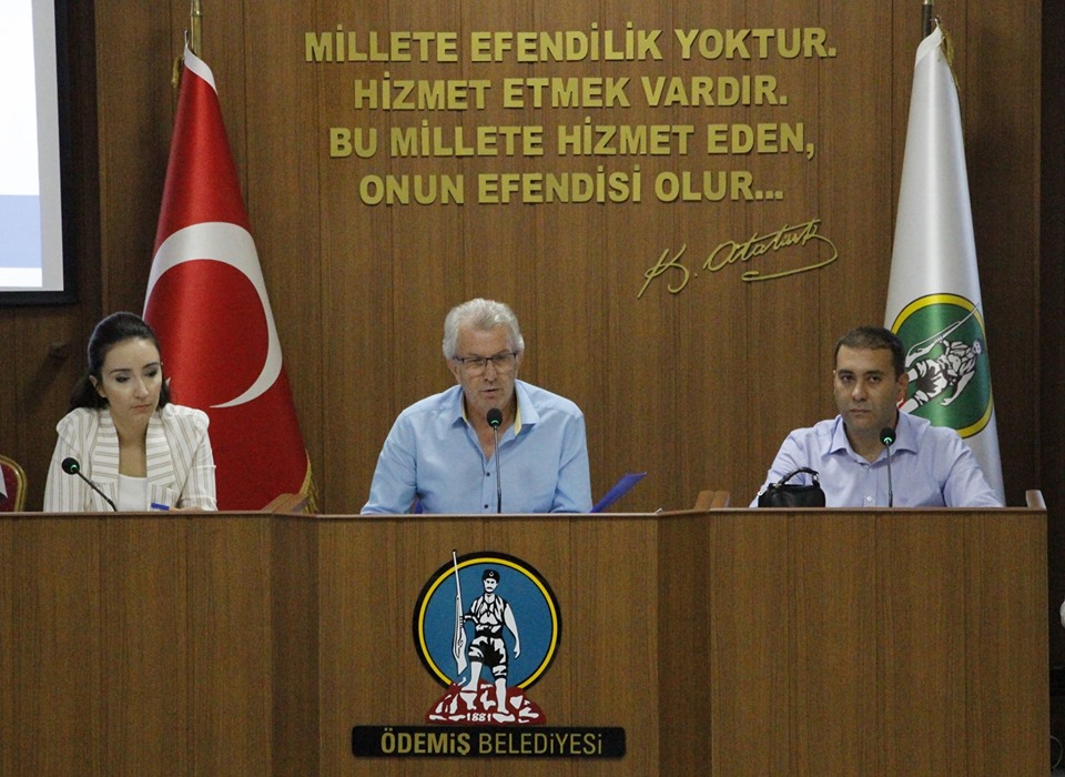 Ödemiş Belediye Meclisi Eylül ayı olağan toplantısı yapıldı
