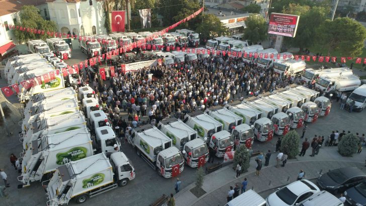 Yeni araçlar ve iş makineleri ile Daha temiz ve yeşil Bornova