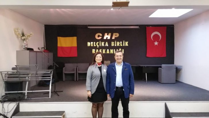 Batur CHP Belçika Birliğini ziyaret etti