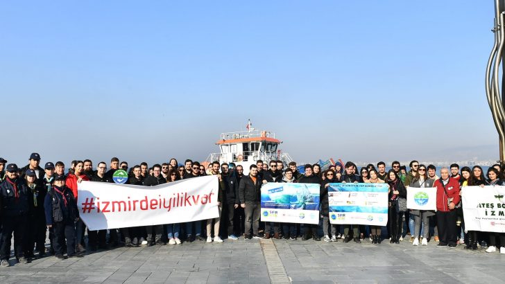 “İyilik var” diyenlerden kıyı temizliği
