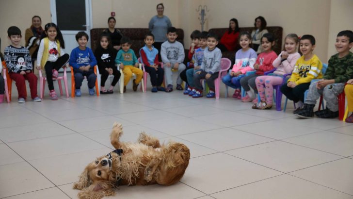 Tarçın, Ego ve Müdür, çocuklarla buluşuyor