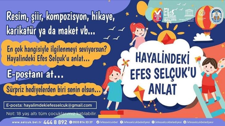 KORONAYA KARŞI EFES SELÇUKLU ÇOCUKLARA GÖREV