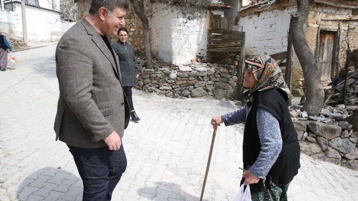 Başkan Tugay’dan köylere Korona turu