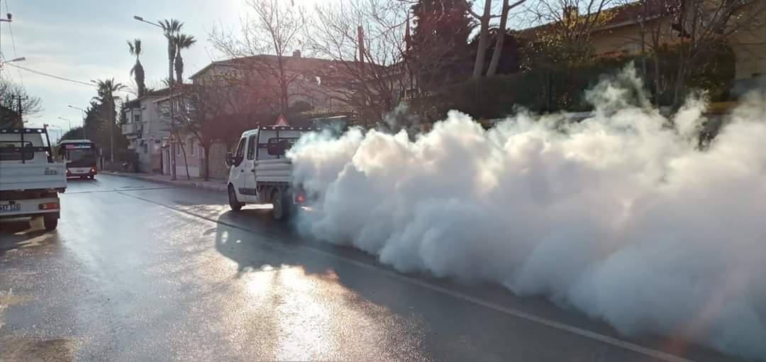 Urla’da Koronavirüs temizliği (3)