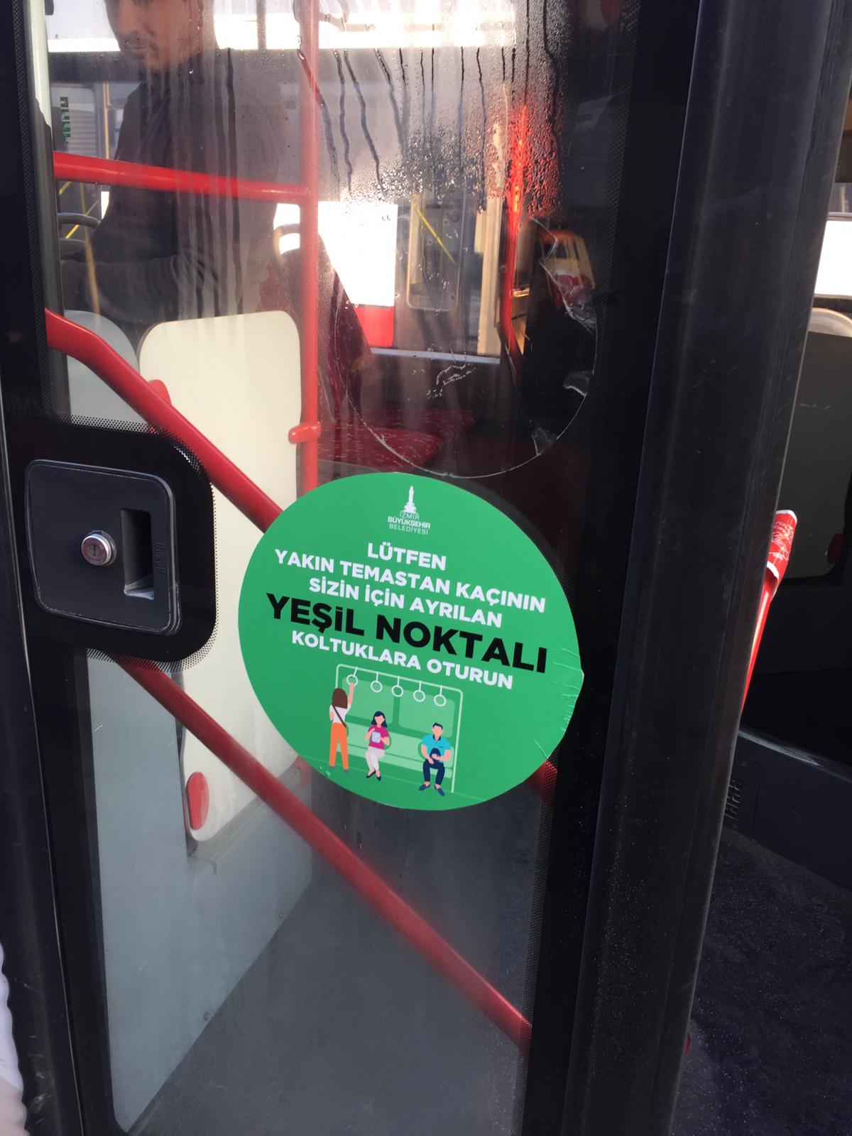 Toplu ulaşımda “yeşil koltuk” uygulaması