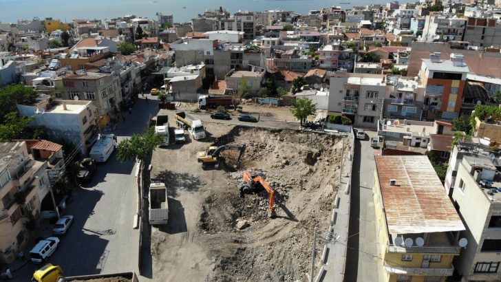 1. KADRİYE’DE İNŞAAT BAŞLADI