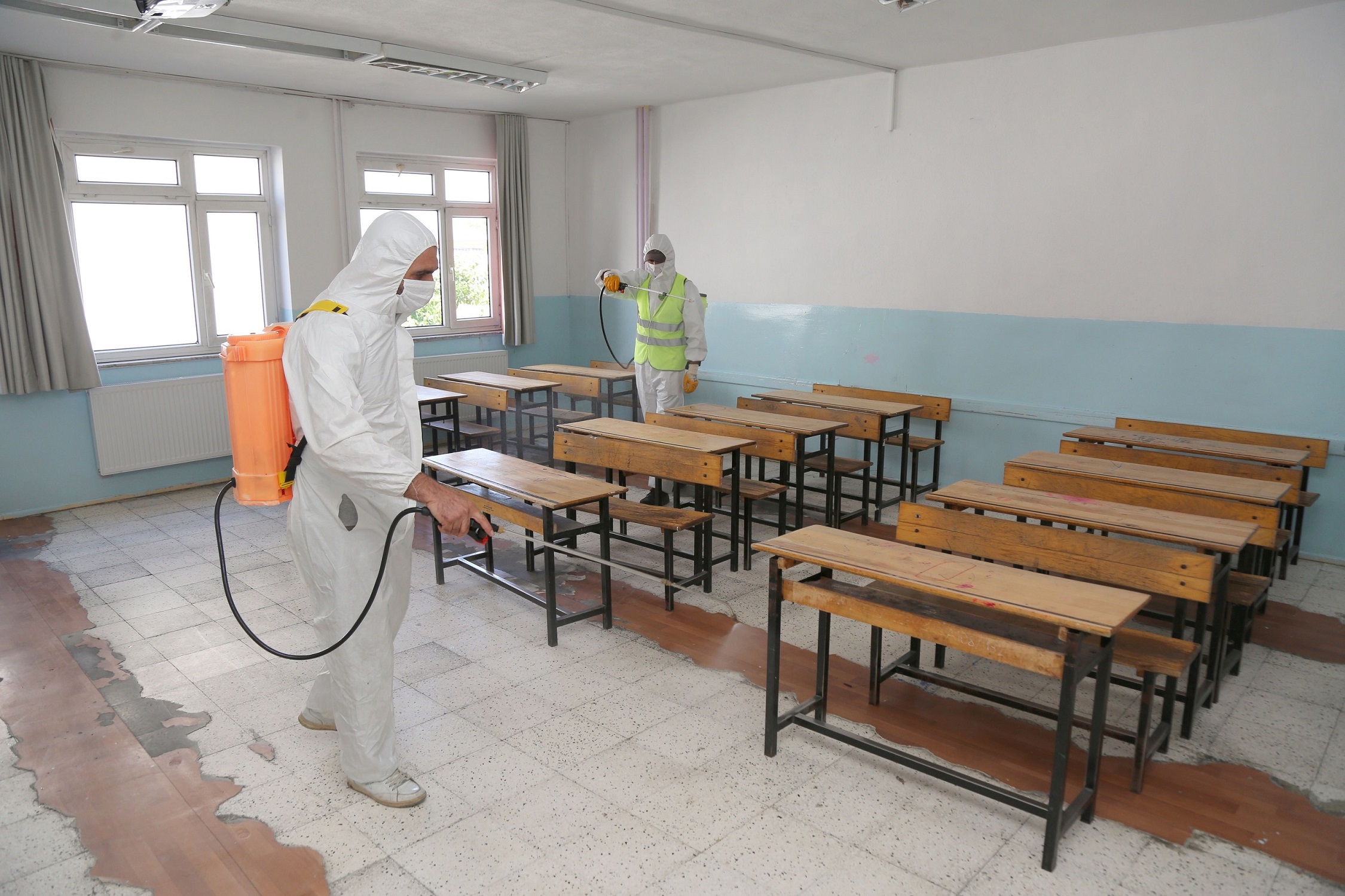 Gaziemir'in okulları sınava hazırlanıyor