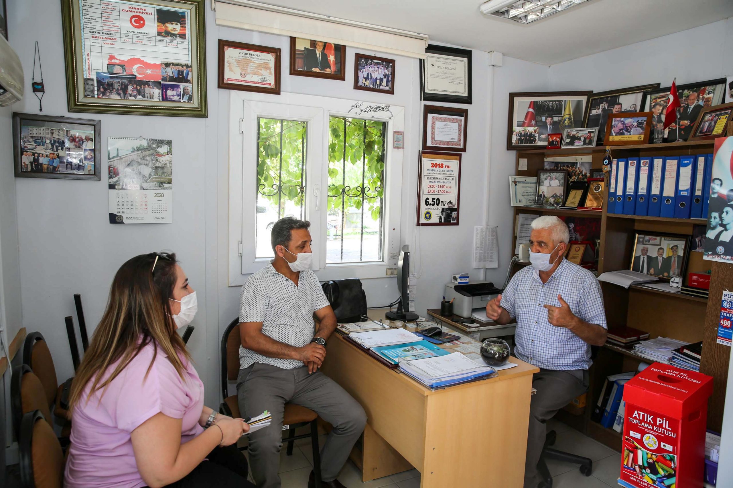 Buca’da her muhtar geri dönüşüm zinciri oluşturacak