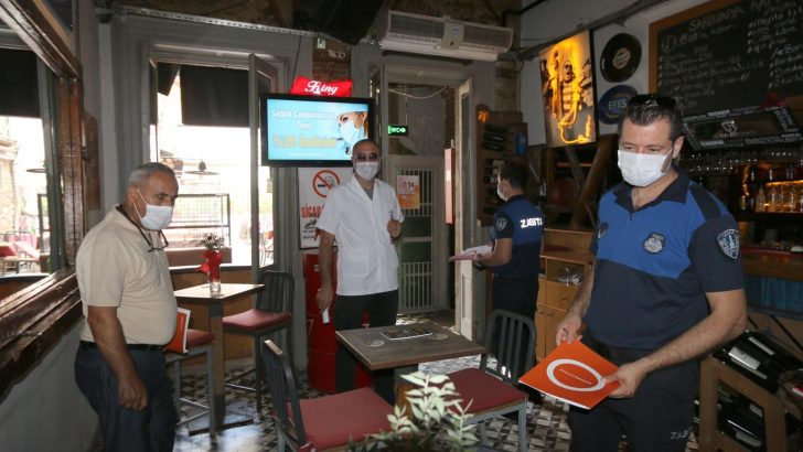 Konak Belediyesi, Turuncu Çember denetimlerine başladı