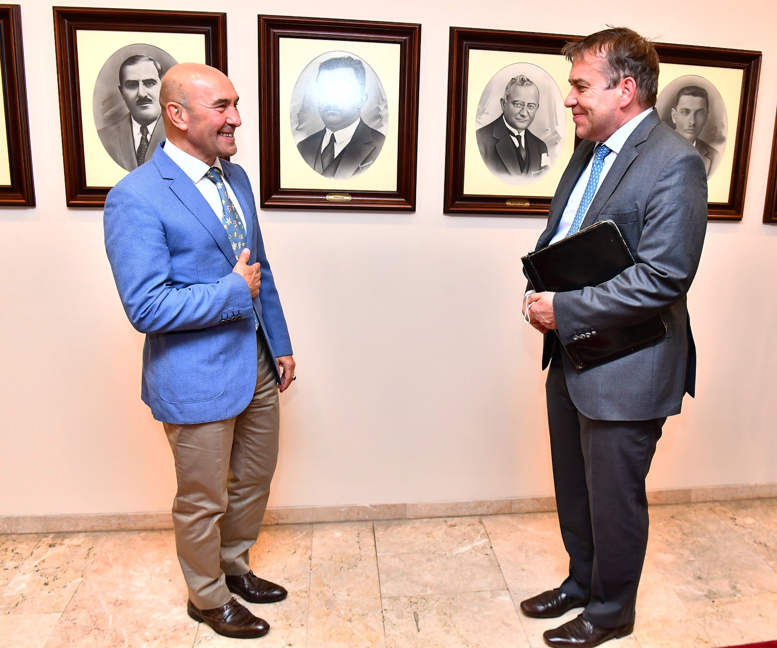 Slovenya Ankara Büyükelçisi Soyer’i ziyaret etti