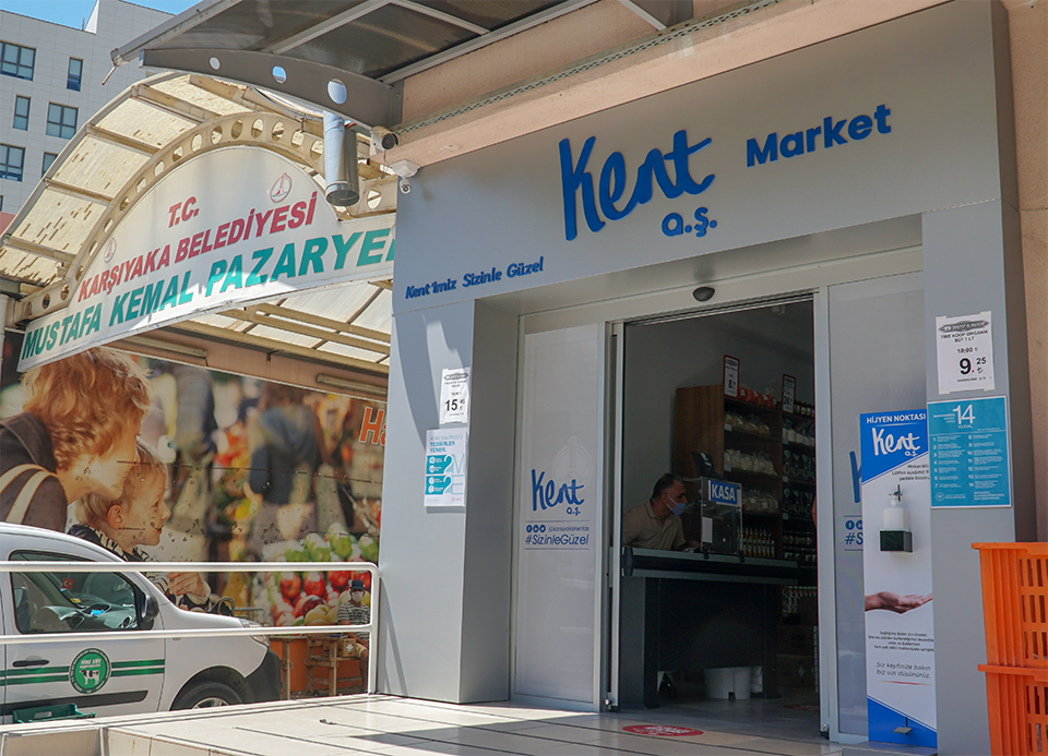 Kent Market’in İkinci Şubesi Mustafa Kemal’de Açıldı