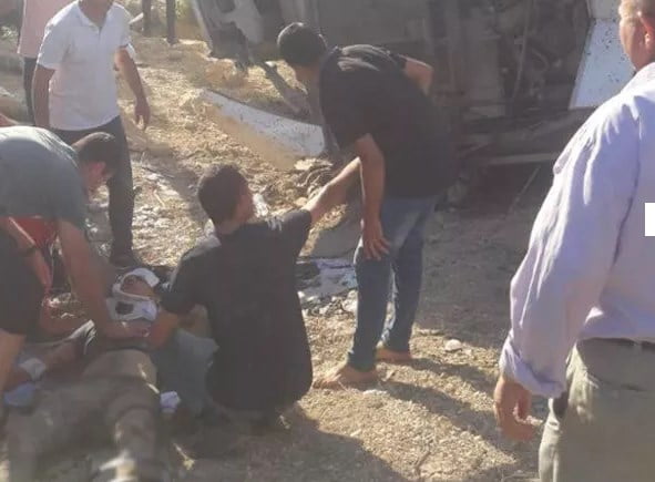 Mersin'de askerleri taşıyan otobüs kaza yaptı, Şehitlerimiz var!