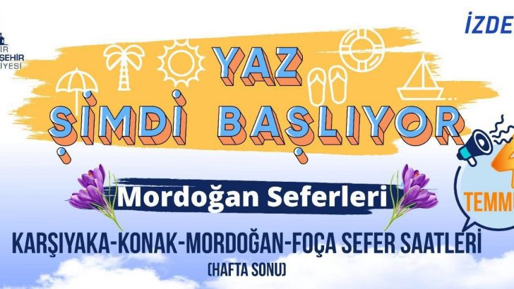 İZDENİZ’de yaz seferleri başlıyor