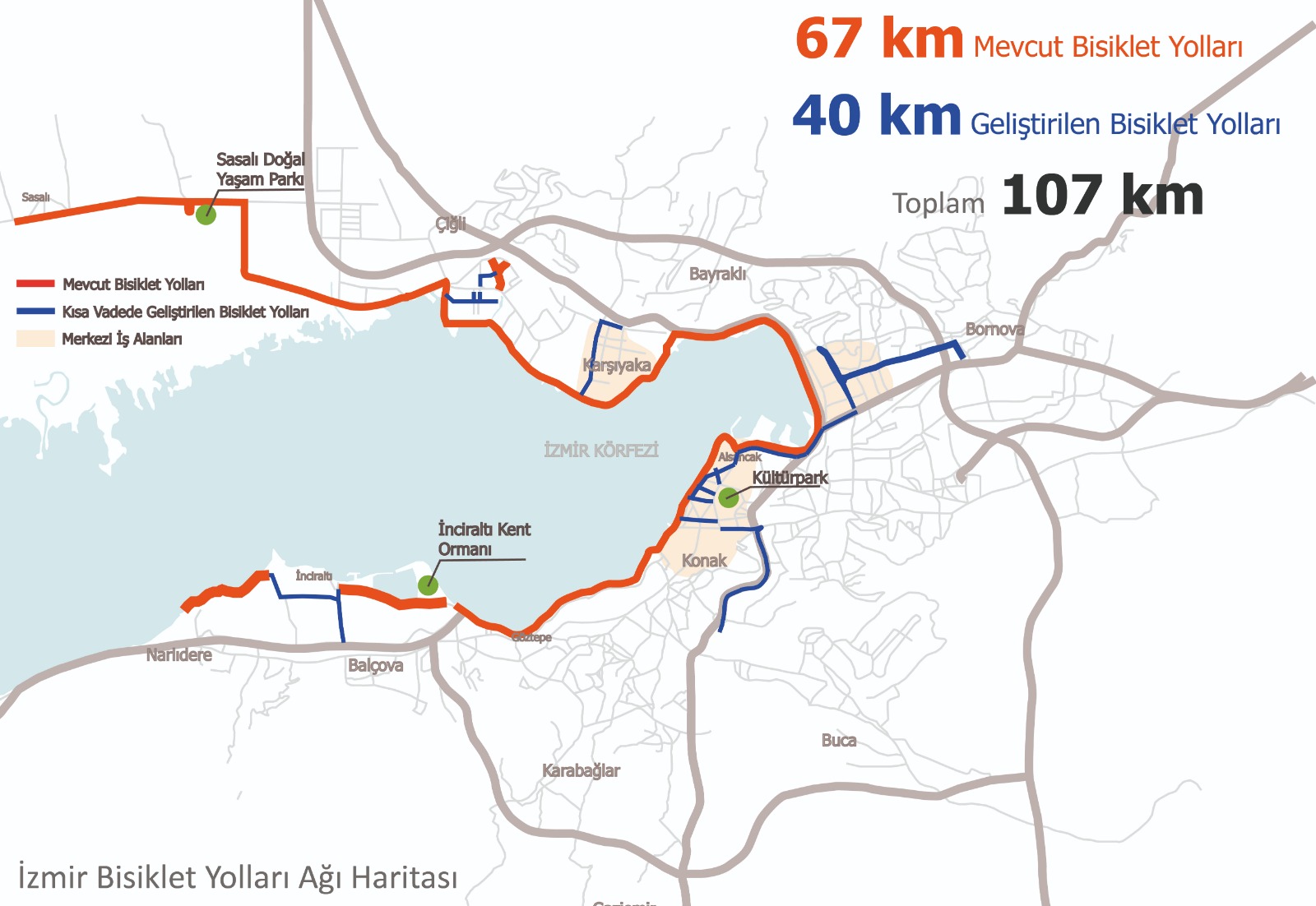 İzmir’e 100 bisiklet daha geliyor