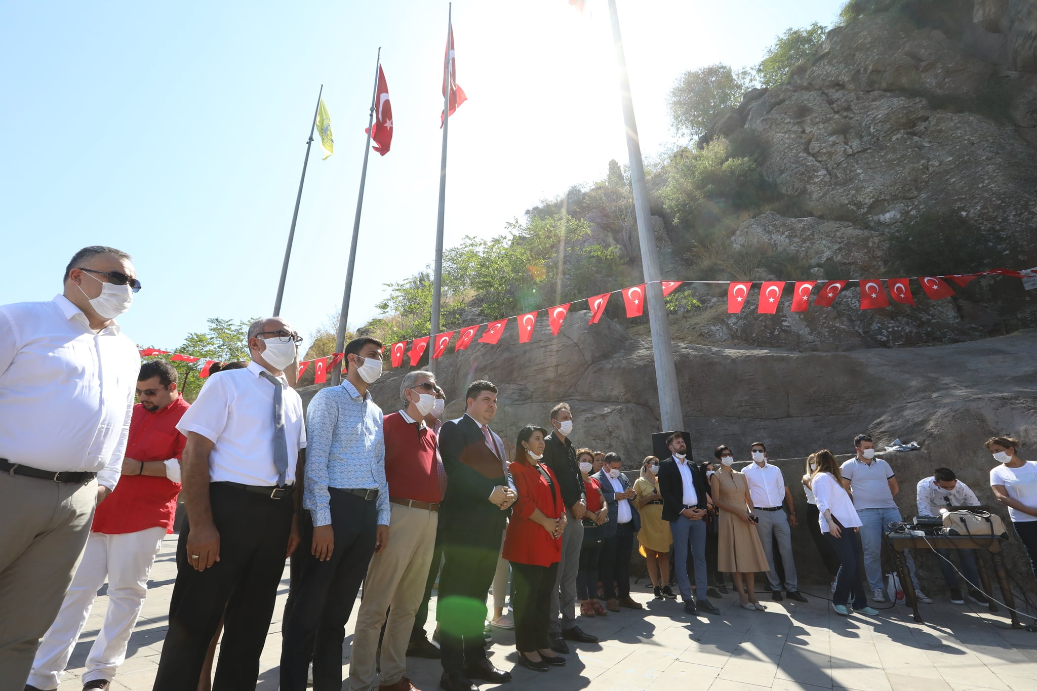 Buca 30 Ağustos Zafer Bayramını Atatürk Maskı’nda kutladı