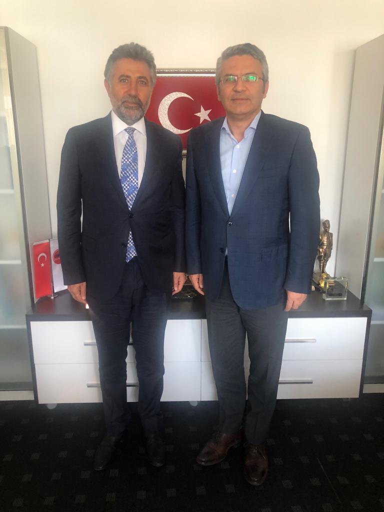 Başkan Sandal, CHP Genel Başkanı Kılıçdaroğlu'nu ziyaret etti