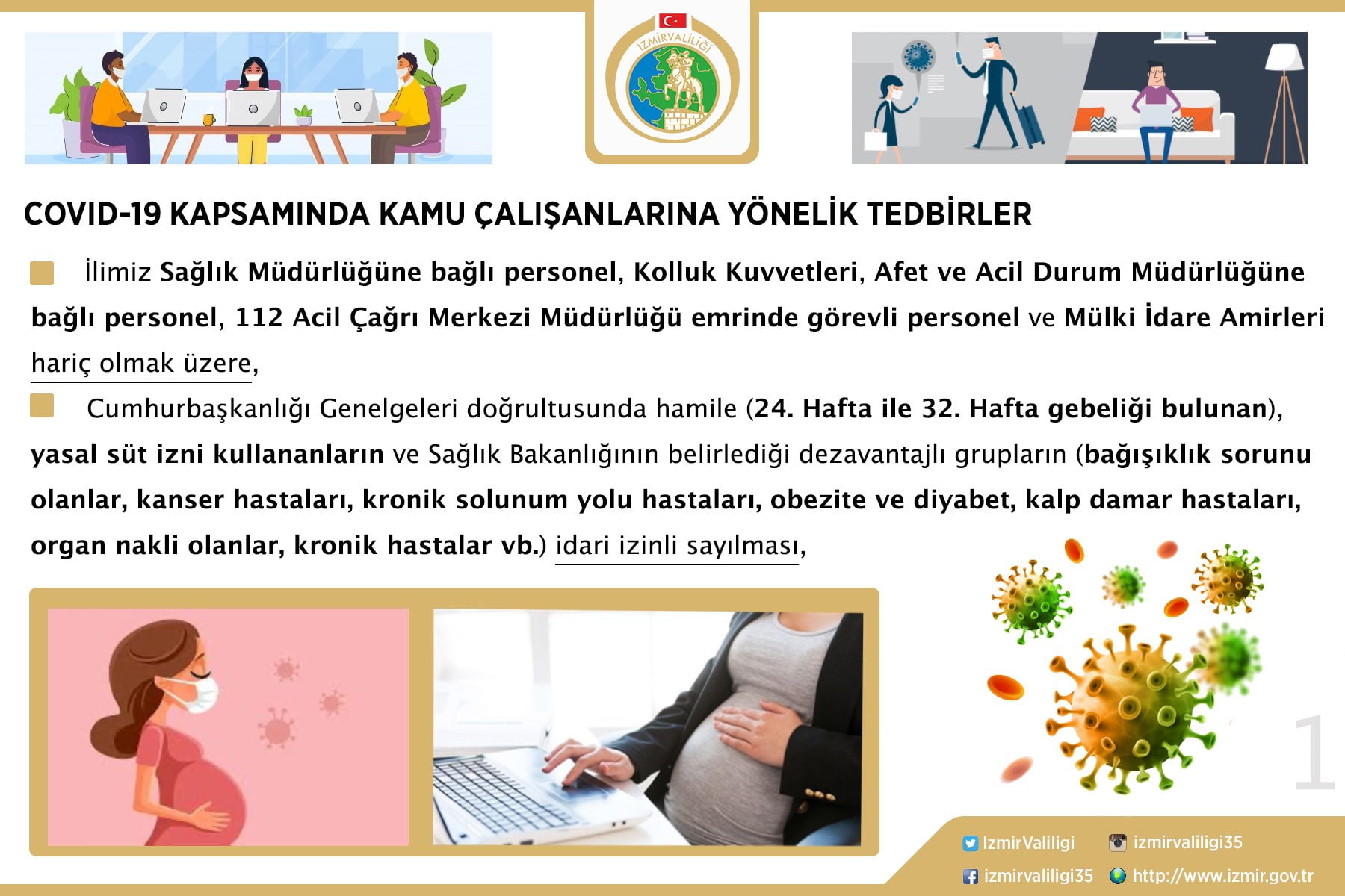 İzmir 14 Eylül'den itibaren esnek çalışma modeline geçecek