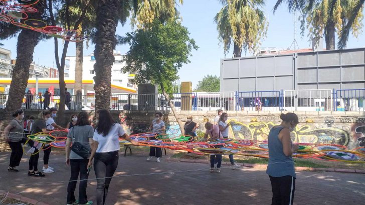 Şirinyer Parkı’na kadın eli değdi