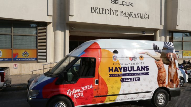 EFES SELÇUK’TA CAN DOSTLARININ HAYBULANSI HAZIR