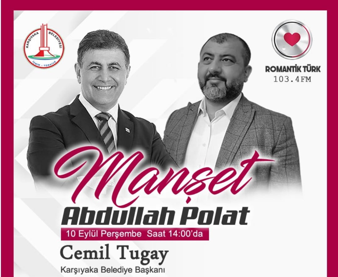 Karşıyaka Belediye Başkanı Cemil Tugay Romantik Türk’te canlı yayın konuğu
