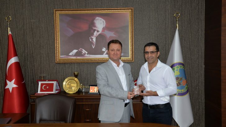 Ovacık Belediye Başkanı’ndan Başkan Aksoy’a ziyaret