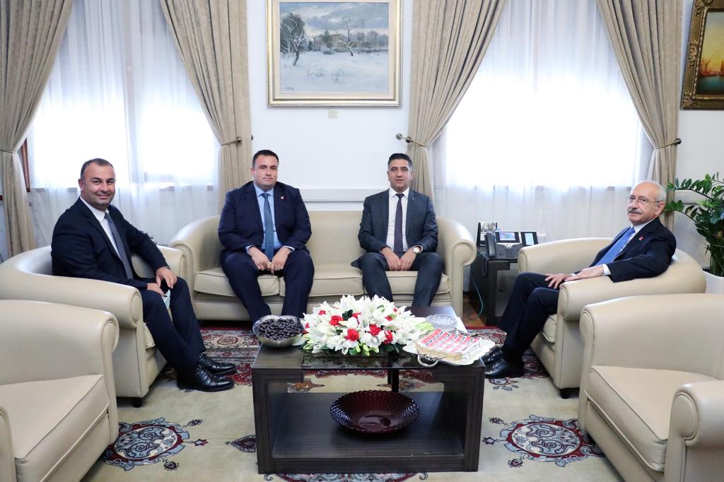 Başkan Mustafa Kayalar Kılıçdaroğlu İle Görüştü
