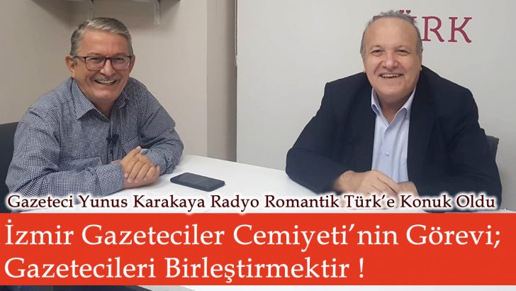 İzmir Gazeteciler Cemiyeti’nin Görevi; Gazetecileri Birleştirmektir !