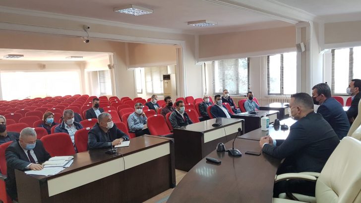 Başkan Koştu’dan Koronavirüs toplantısı