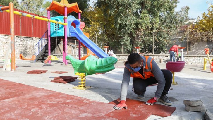 Buca parklarında bakım zamanı