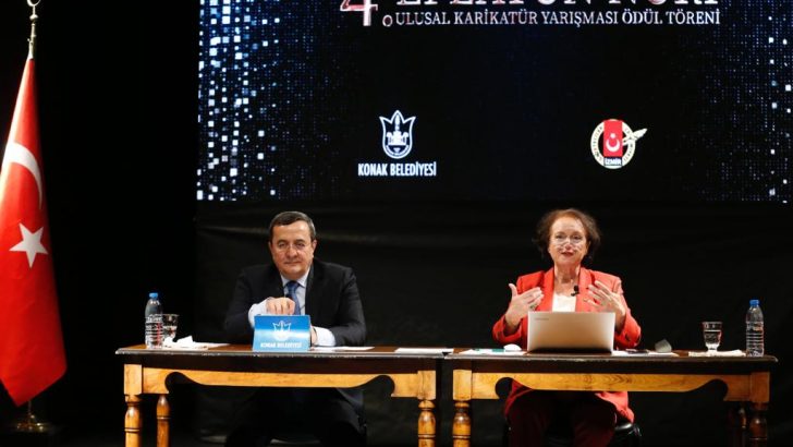 Eflatun Nuri Karikatür Yarışması’na çevrimiçi ödül töreni