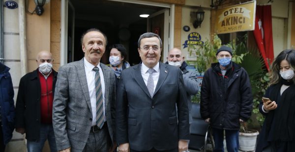 Otelcilerden Başkan Batur’a teşekkür