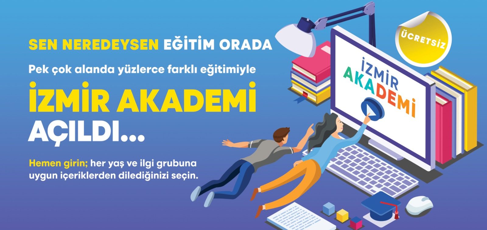 Büyükşehir, İzmir Akademi online eğitim portalını açtı