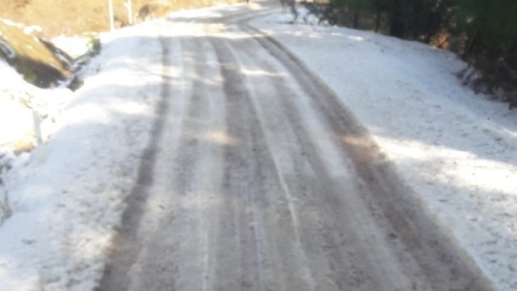 Süt için yollara tuz