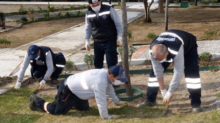 Timuçin Gülnar Parkı’nda sona doğru…