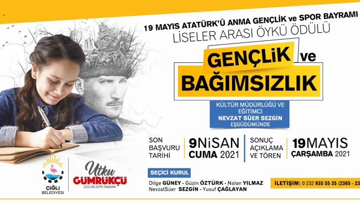Çiğli’de Liseler Arası Öykü Ödülü İçin Başvurular Başladı