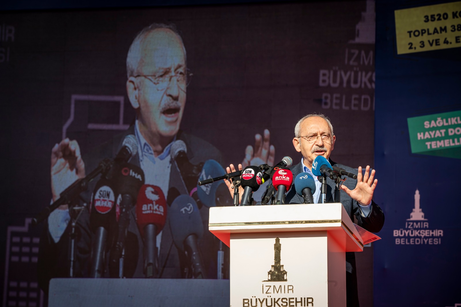 CHP Genel Başkanı Kılıçdaroğlu’nun katılımıyla temel atıldı