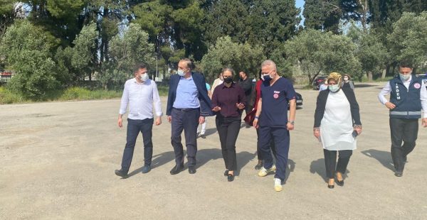 Milletvekili Bölünmez Çankırı, yapımı devam eden inşaatları inceledi