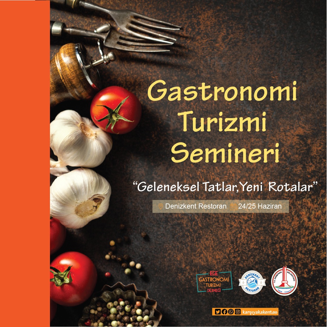 Gastronomi Turizmi Semineri Başlıyor