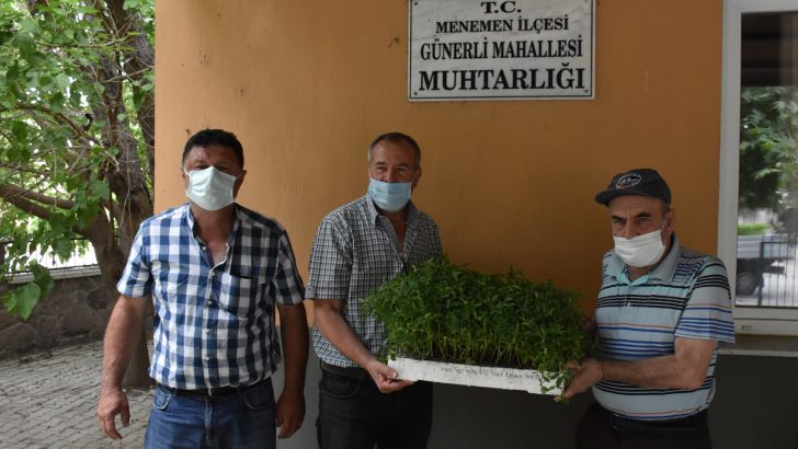 Belediyeden Vatandaşlara 200 Bin FideDesteği