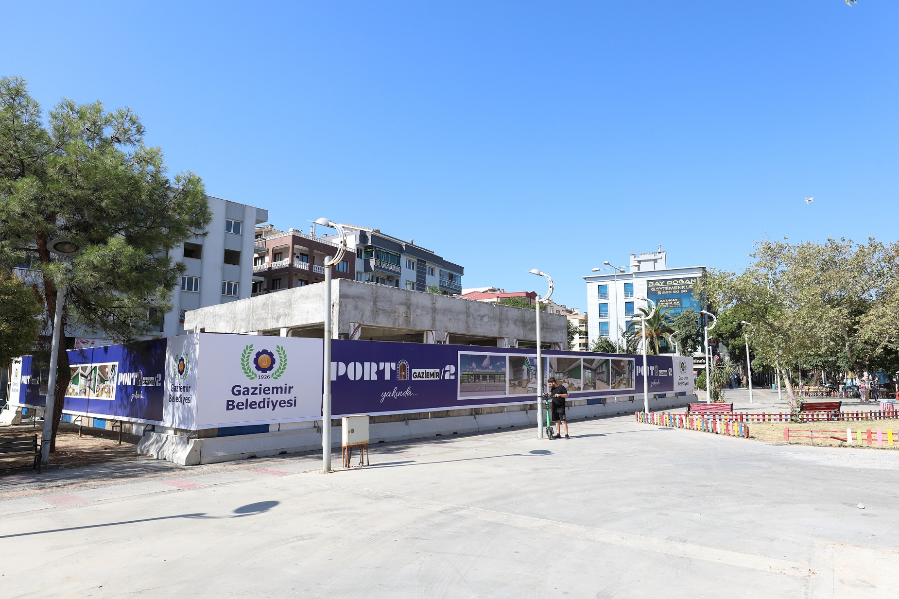Gaziemir’de kamusal alanlar genişliyor , Porta Gaziemir 2 yola çıkıyor