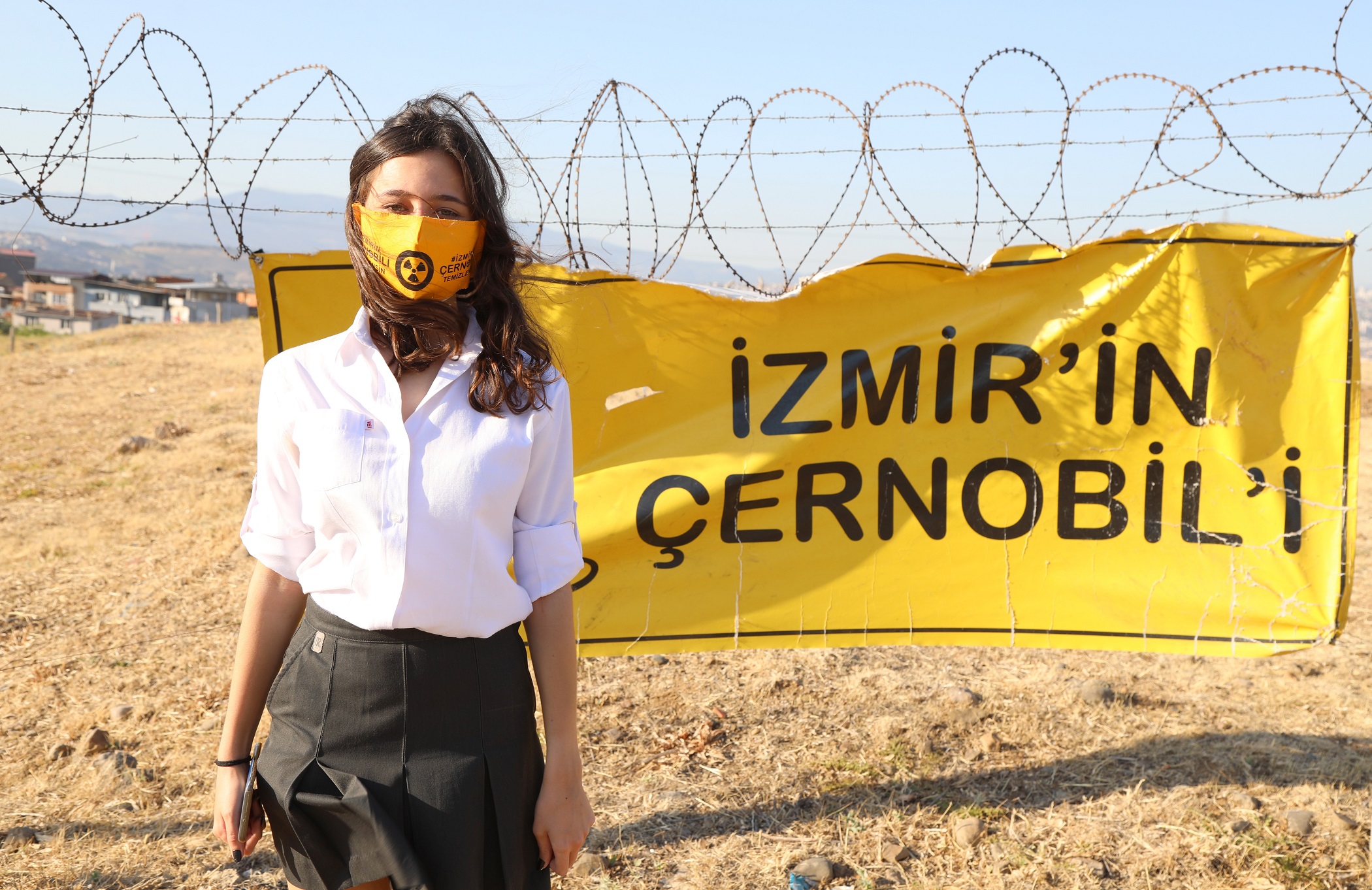 İzmir’in Çernobil’ini yazdı dünya birincisi oldu 